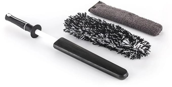 Detail Factory - Wheel Brush Kit - Black Ice White/Black