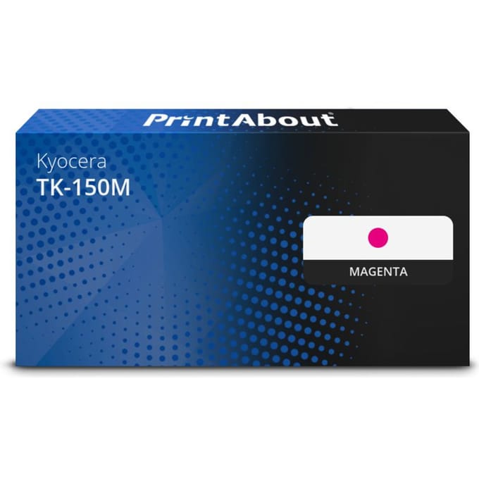 PrintAbout huismerk Toner TK-150M Magenta Geschikt voor Kyocera