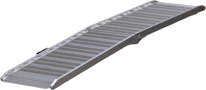 Oprijplaat aluminium 400kg 2130 x 500mm inklapbaar bruikbare breedte 450mm MW Tools AOP2002