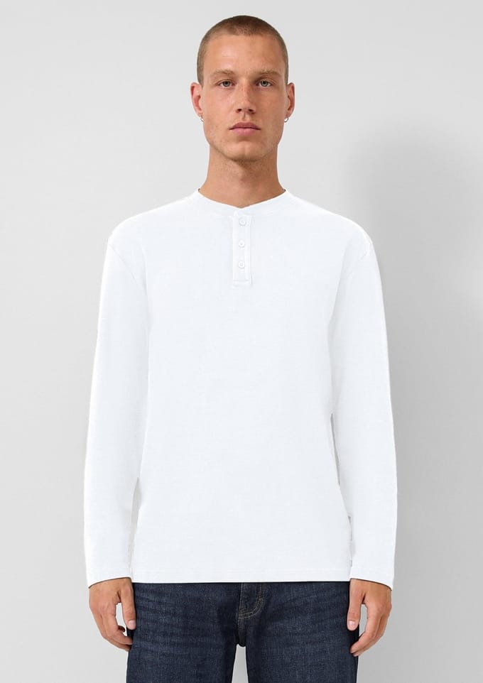Longsleeve T-shirt QS Henley