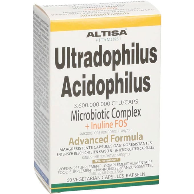 Altisa Ultraphilus Acidophilus + Inuline 60 Capsules