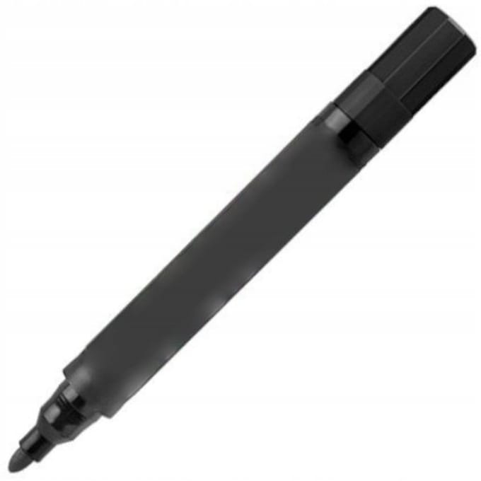 Kamet Medium Standaard Zwarte Marker voor Papier, Ronde Punt