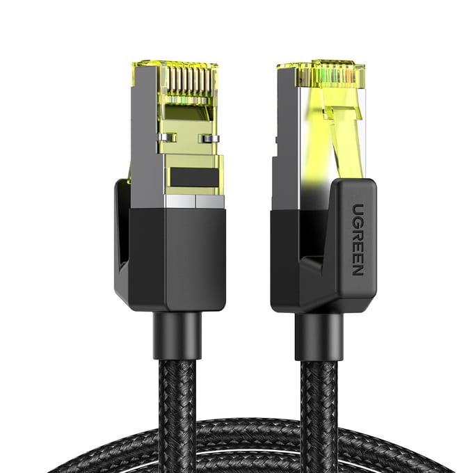 Ugreen NW150 Serie - Cat 7 Ethernet Kabel - 10 Gbps - 3m - Zwart