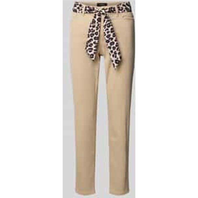 Stoffen broek met 5-pocketmodel