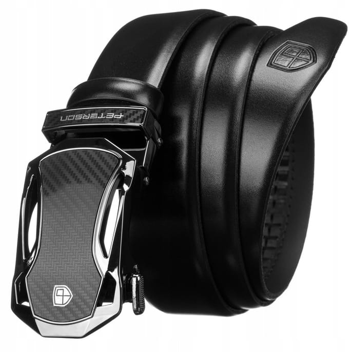 Peterson Classic - Herenriem - Echt Leer - Automatische Gesp - Verstelbare Lengte