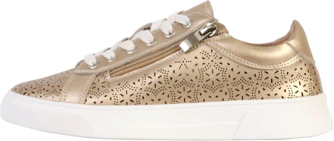 Alenoa leren tennisschoenen