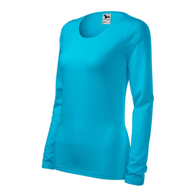 Dames-T-shirt met lange mouwen Malfini Slim 139