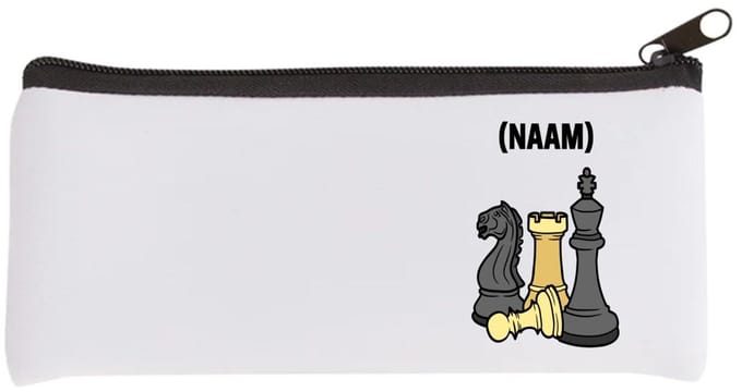 Akyol - schaken met eigen naam Etui - Schaken - schaker - denksport - 20 bij 9 cm