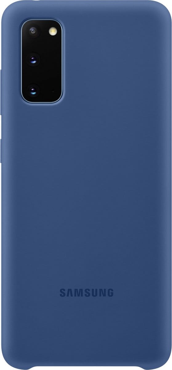 Samsung Silicone Hoesje - Samsung Galaxy S20 - Donkerblauw