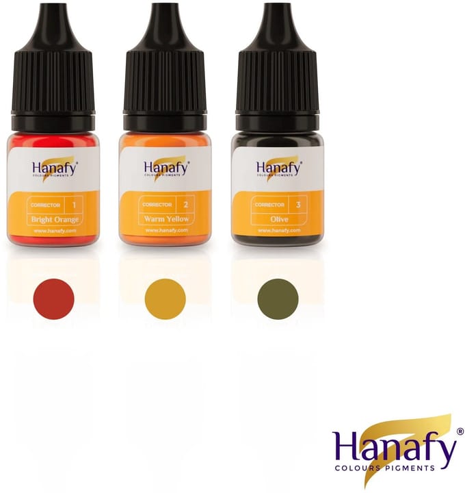 Hanafy Set of Correctors – 3 Hybrid Pigments