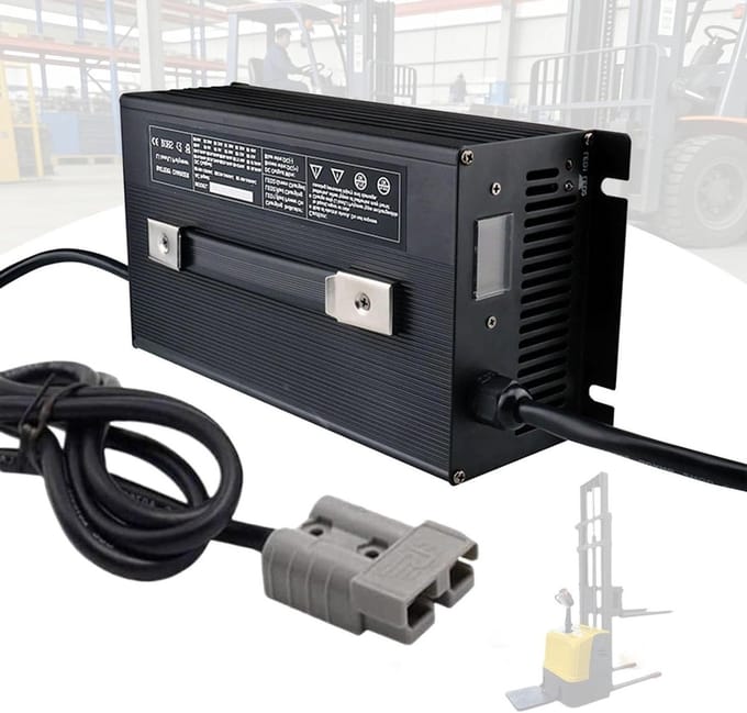 Acculader - Batterijlader - Voertuigen Opladen - Meerdere Spanningen - 350A Connector - Zwart