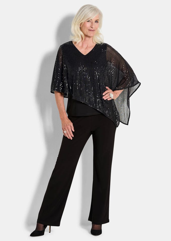 Shirt - zwart - Gr. 23 van Goldner Fashion