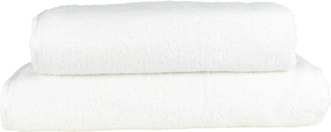 ARTG Towelzz® - Douchehanddoek - Wit - 70 x 140 cm - Set 2 stuks