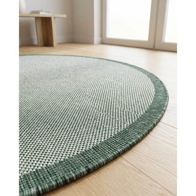 Muratap Buitenkleed brussels rond uni effen 120 cm rond