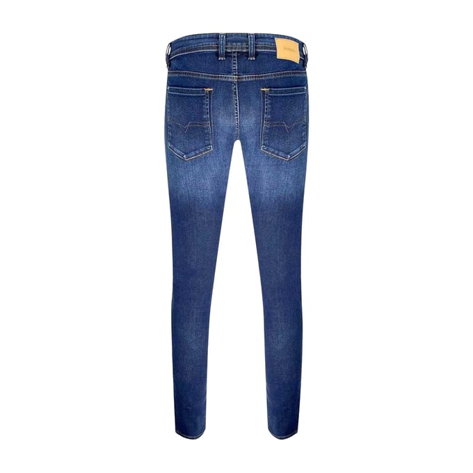 Diesel Heren slankere jeans (Blauw)