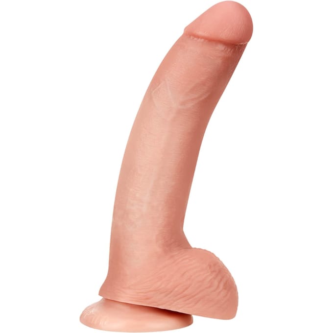 Pipedream - King Cock - Dildo met Balzak - 23 cm - Lichte Huidskleur