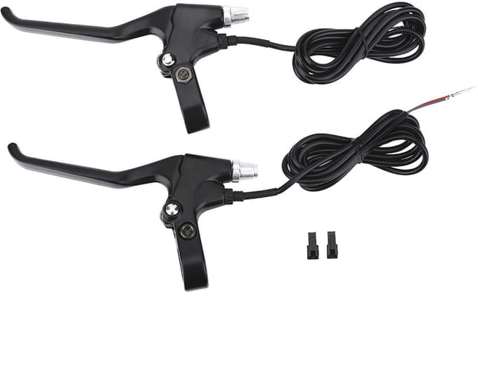 Dailygoods - Universele Elektrische Fietsremhendel met Remkabel