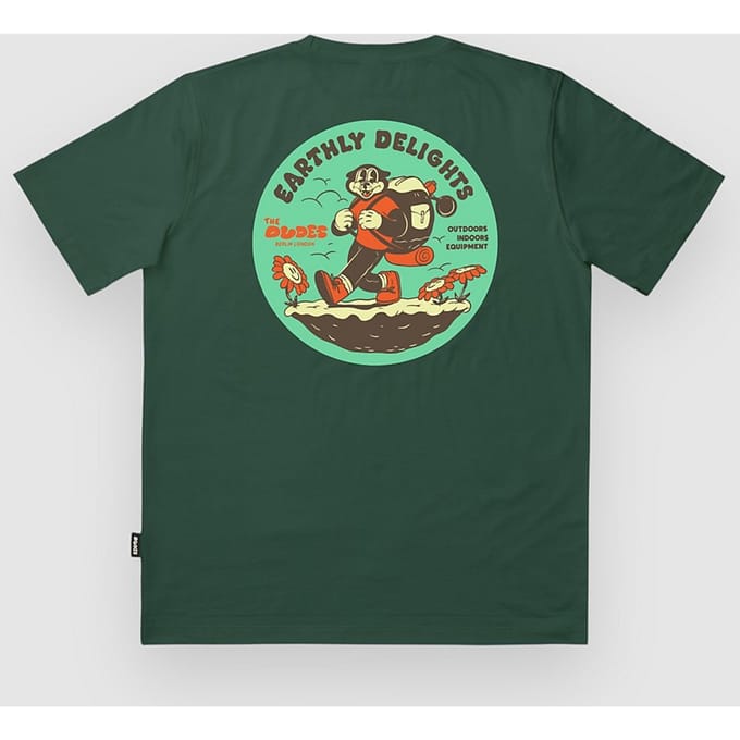 The Dudes Earthly Delights Classic Premium T-Shirt groen