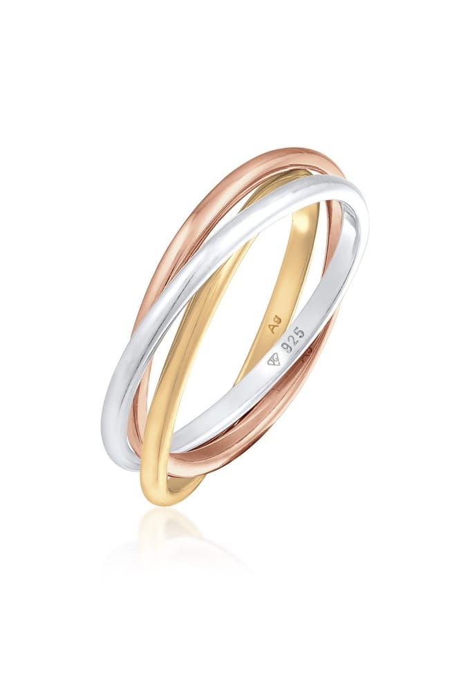 Elli - Dames ring - maat 52 - Tricolor