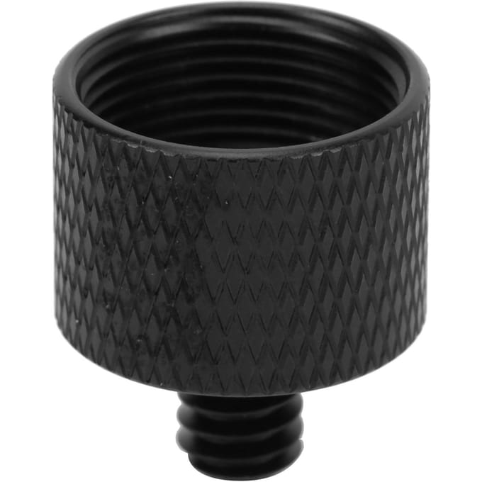 Microfoonstandaard Adapter 58 Inch Vrouwelijk naar 14 Inch Mannelijke Schroefdraad Adapter voor Microfoonstandaard black