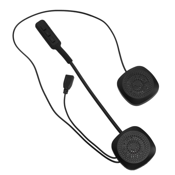 Motorhelm Bluetooth Koptelefoon Draadloze Bluetooth 5.0 Stereo Geluidsreducerende Headset black