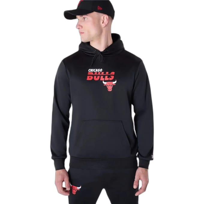 Capuchon sweaters New Era NBA ESSENTIALS HOODIE CHICAGO BULLS
