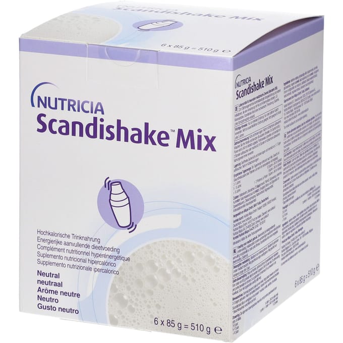 Scandishake Mix Neutraal Zakje 6x85g Nf