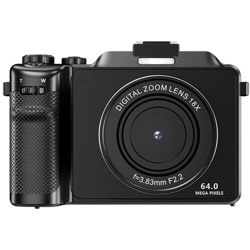 Komery X9 4K 64MP Autofoucs Vlogging Camera with 18X Digital Zoom, Compact Digital Camera with Flash Light & Anti-Shake, Photography Camera for
