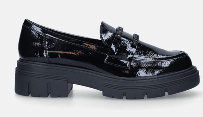 Marco Tozzi Dames Sneaker | Zwart | Maat: 39