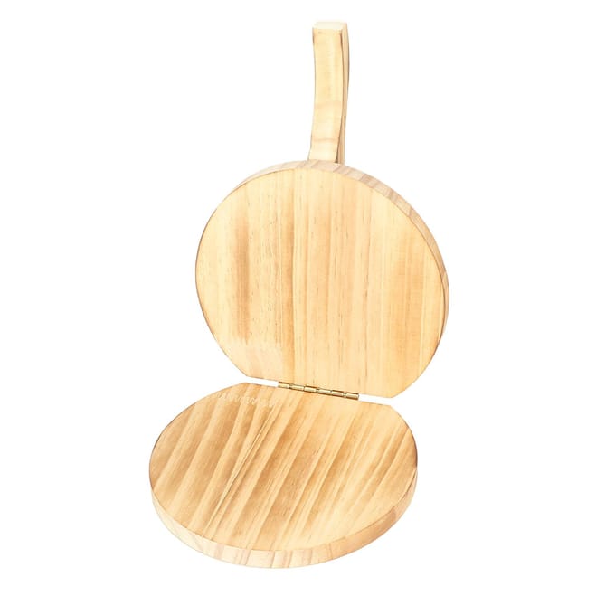 Houten Deegpers Hout Dumpling Vel Perser Thuis Dumpling Vel Maakvorm Keukengereedschap L beige
