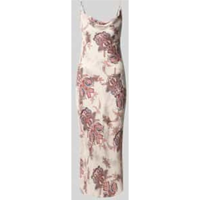 Midi-jurk van lyocellmix met viscose, model 'Lina'