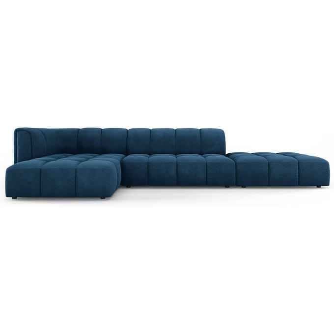 Hoekbank Francesca chenille links 5-zits | Milo Casa