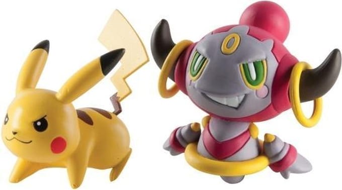 Tomy Pokémon Actiefiguren Set Pikachu Vs. Hoopa Confined