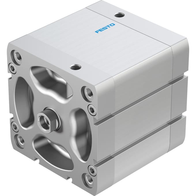 Festo Compacte Cilinder 100mm Boring 50mm Slag ISO 21287 Dubbelwerkend - 577196