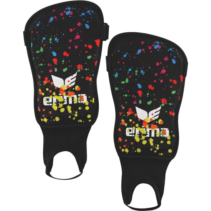 Erima Flex Guard Ergono Scheenbeschermer - Zwart | Maat: XXS
