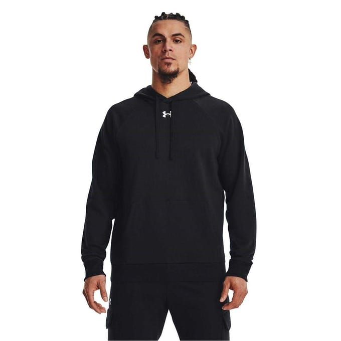 Under Armour Heren fleece hoodie (Zwart)