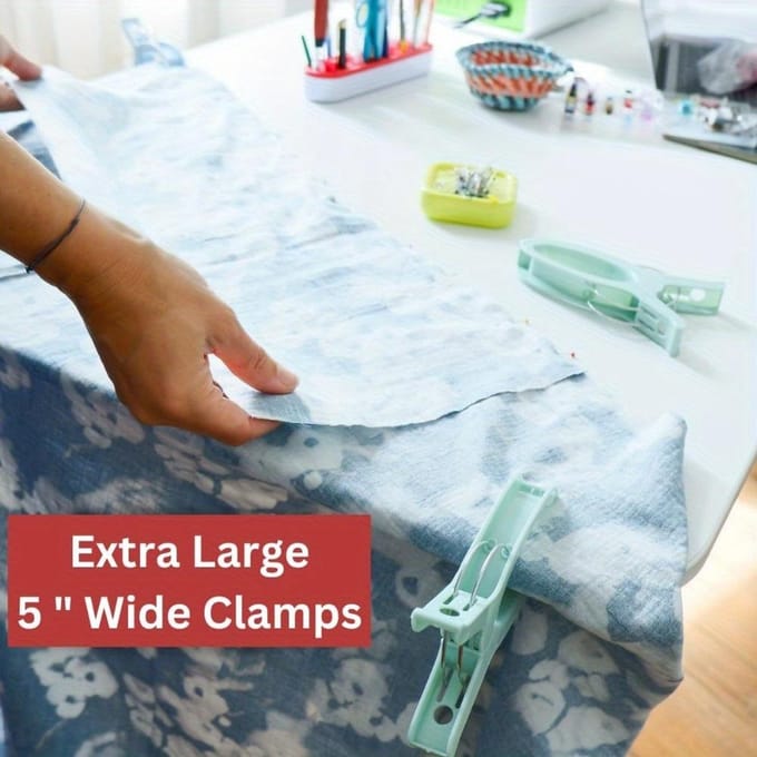 Extra Grote Quiltklemmen, Multifunctionele Winddichte Kledingknijpers, Bevestigings- en Opbergklemmen, Kledingknijpers