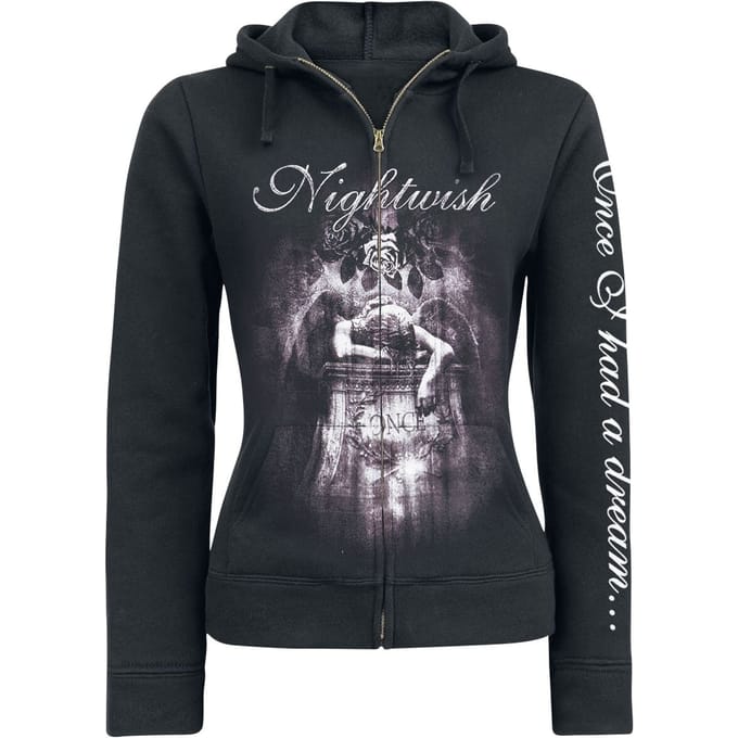 Nightwish Vest met capuchon - Once - 10th Anniversary - L - voor Vrouwen - zwart