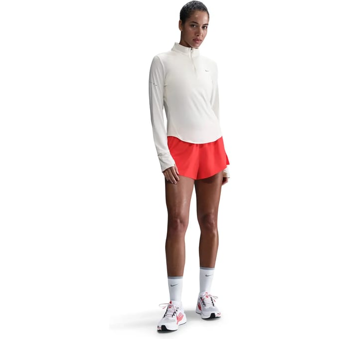 Damestrui met lange mouwen en 1/4 rits Nike Swift