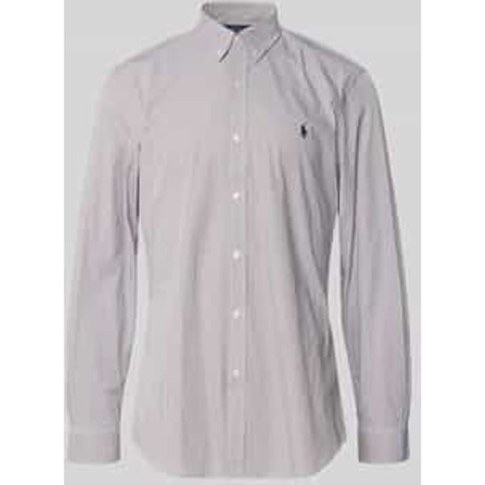 Slim fit vrijetijdsoverhemd met knoopsluiting