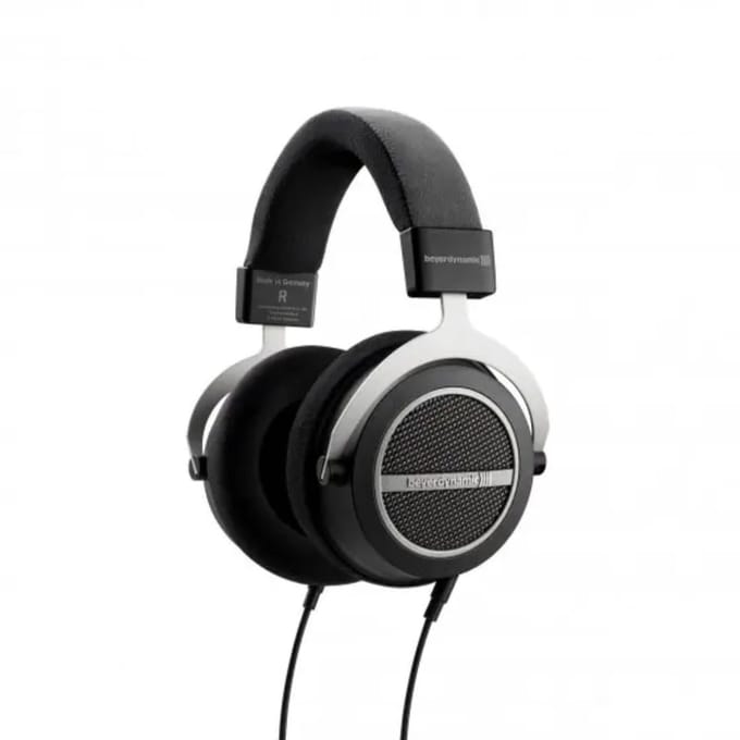 Amiron Home Stereo hoofdtelefoon 250 Ohm met draad, zwart
