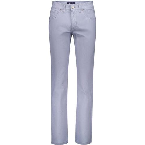 Gardeur Broek Bill Comfort Stretch Cool Touch Fine Structure Pattern Licht Blauw / male