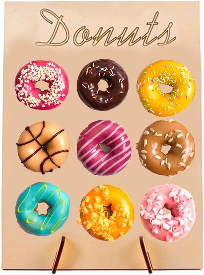 Cuhostki-Donutkraam-Houten-Donut-Stands-Party-Use