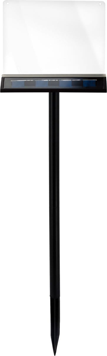 Solar LED Display schrijfbord buiten - Draadloos op zonne-energie - Complete set Incl. markers