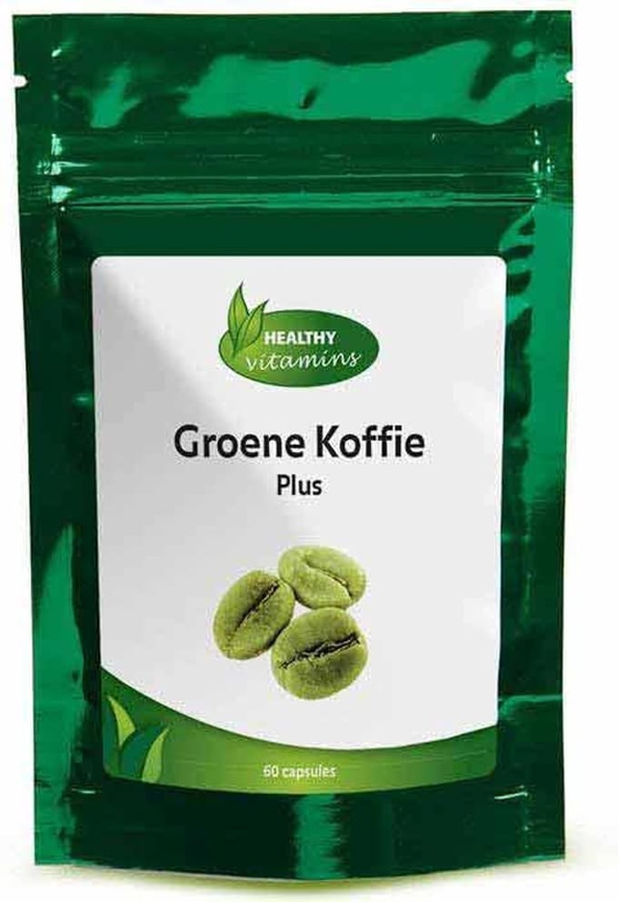 Groene Koffie Plus capsules - afslanken - met Groene thee en Artisjok extract