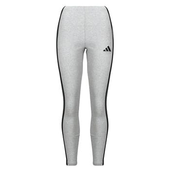Adidas Essentials 3 Stripes Cotton Leggings Grijs S Vrouw