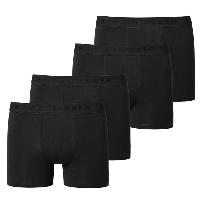 SCHIESSER Boxershorts Verpakking van 4