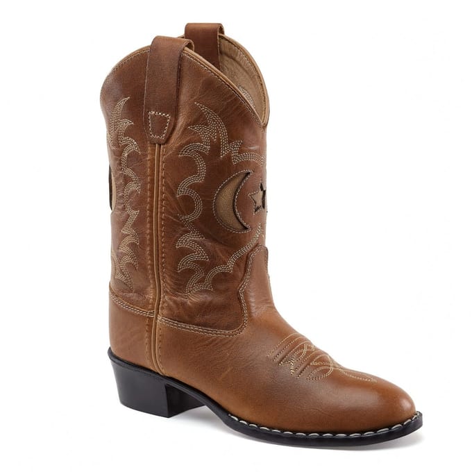 Bootstock Twinkle Cowboylaarzen - Kinderen - Bruin - Leer