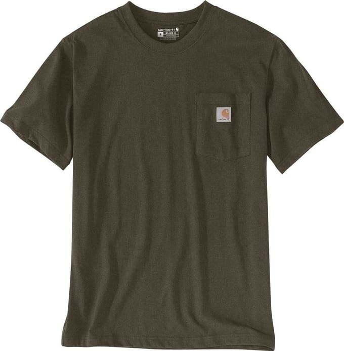 Carhartt Dearborn Relaxed Pocket T-Shirt 103296 Burnished Logs Heather-S