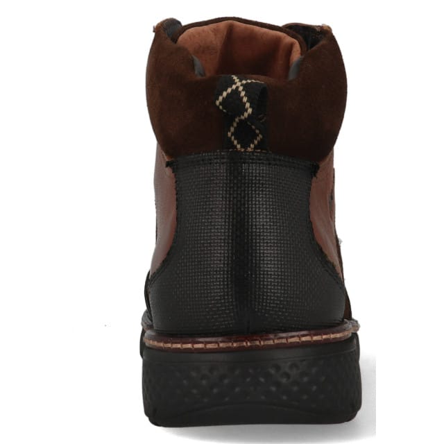 Heren Veterschoenen Australian Durango Black Cognac - Maat 46